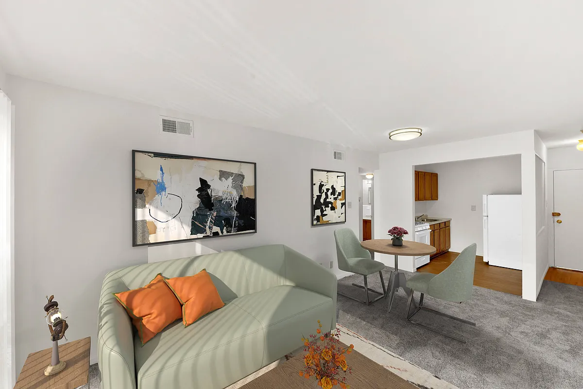 Floor plan 2 Bedroom 1.5 Bath