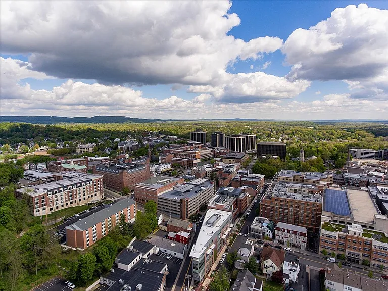 Ariel View of Downtown Morristown