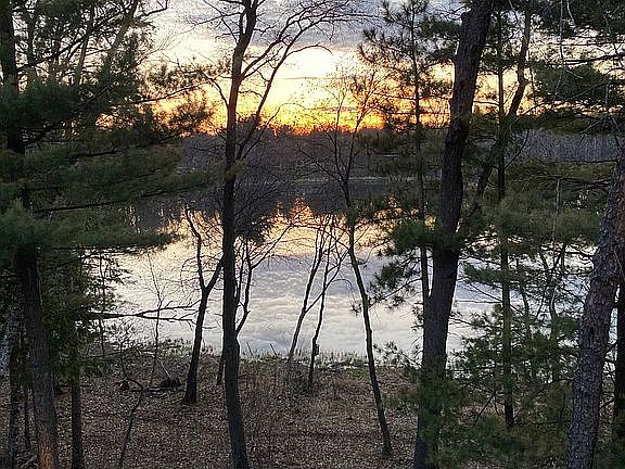 West-facing view Teal Pond