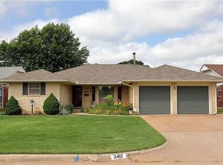 3417 N Ridgewood Dr, Midwest City, OK 73110