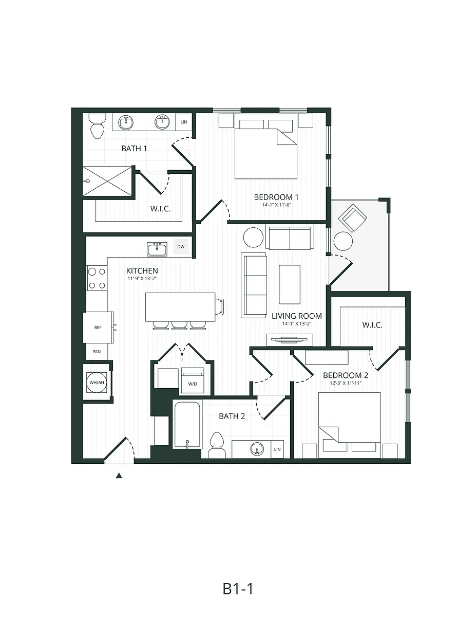 Floor plan B11