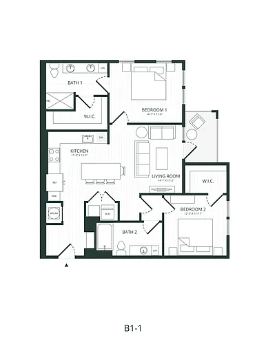Floor plan B11