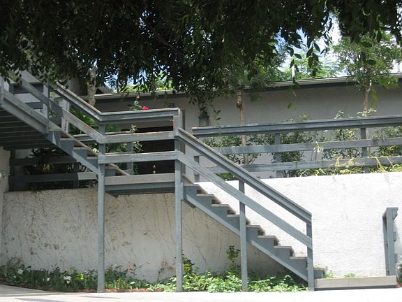 Stairway to main door.