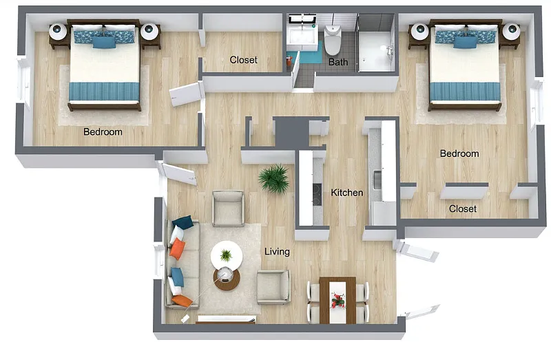 Floor plan B