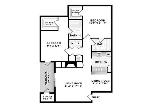 Floor plan B2