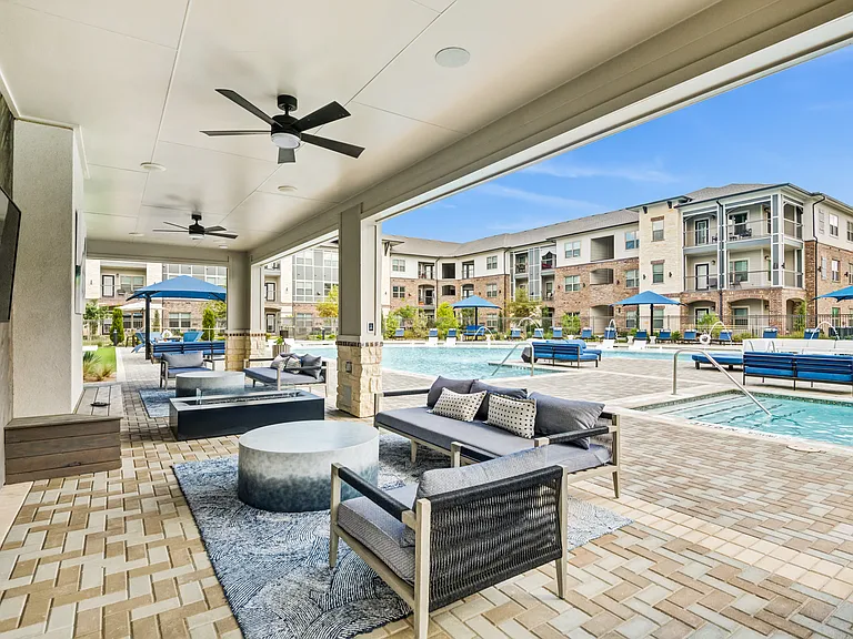 Relax poolside and let the day drift away