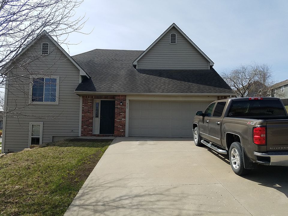 North front of duplex