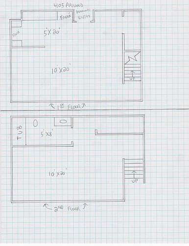 Floor plan Van Deusen