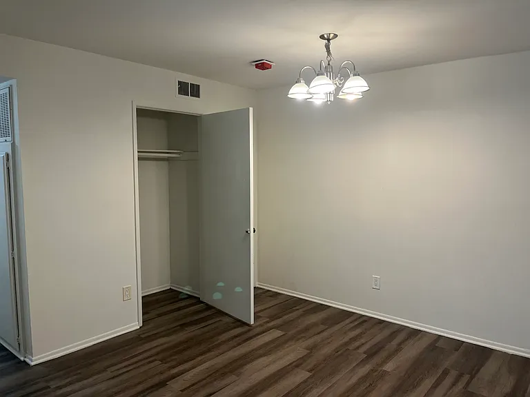Dining Area with a closet
