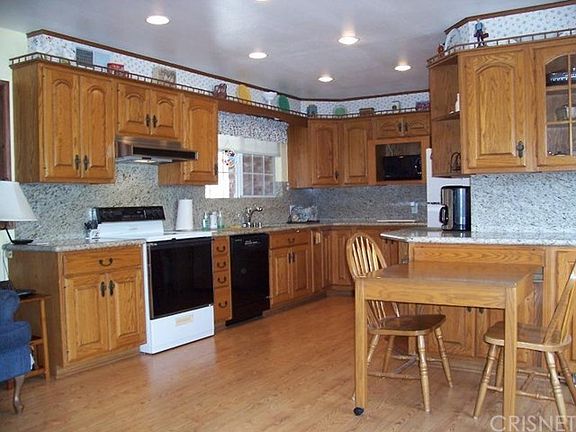 Spacious kitchen with granite counters