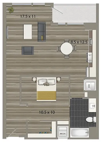 Floor plan 1-G