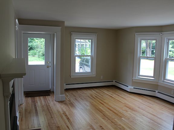 Front entry into living room