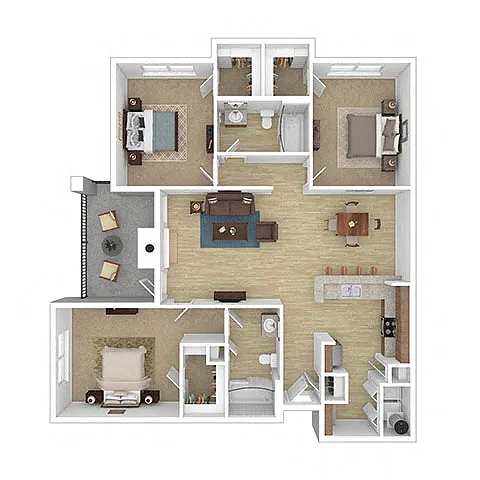 Floor plan C2A