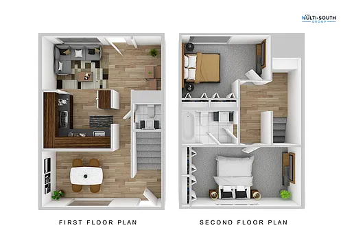 Floor plan 2 bedroom 1.5 bathroom