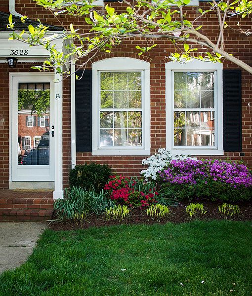 Front of house
						:
						There's also a beautiful magnolia tree in the front yard.