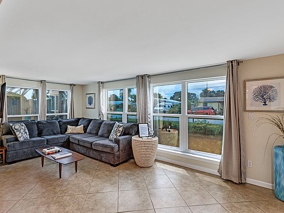 Living room with TV included
