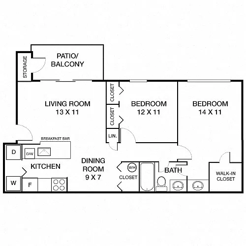 Floor plan Clydesdale