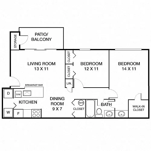 Floor plan Clydesdale