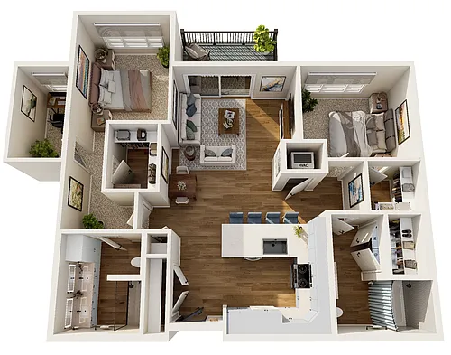 Floor plan Unit Type H2