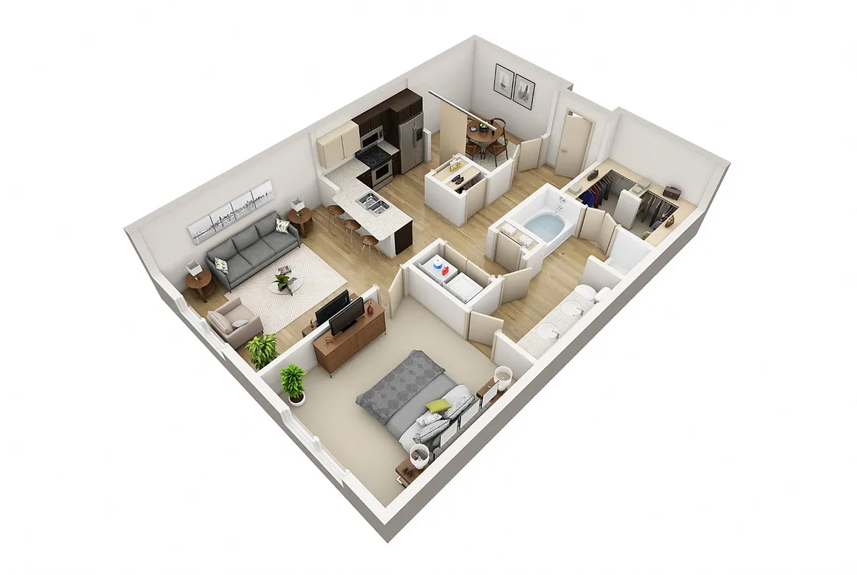 Floor plan A1JN