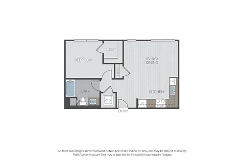 Floor plan Plan 1A