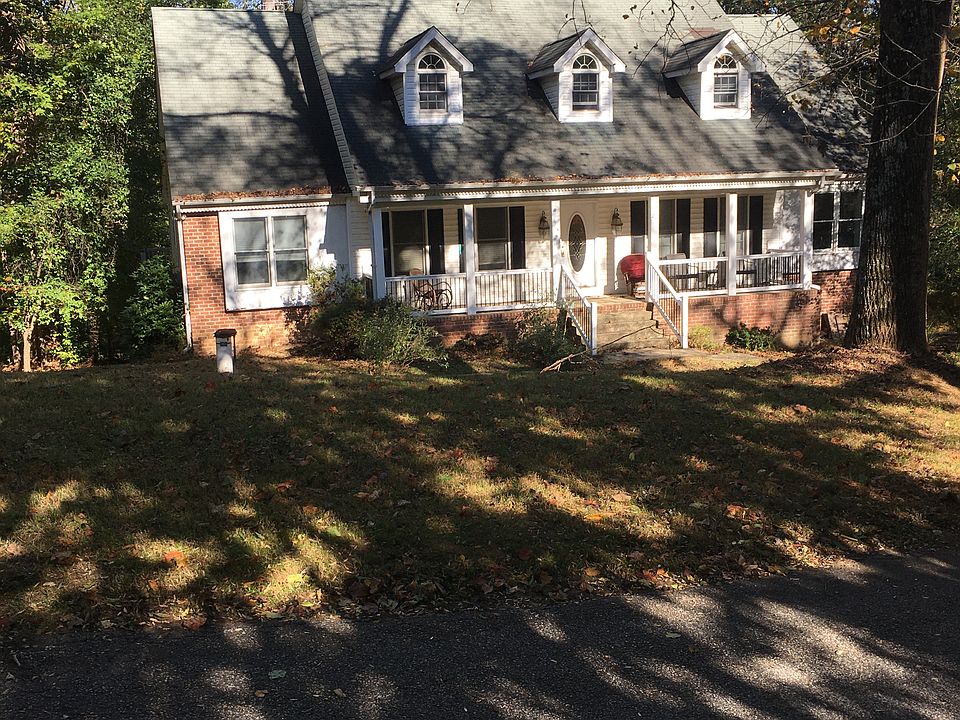 Home front from private lane entrance