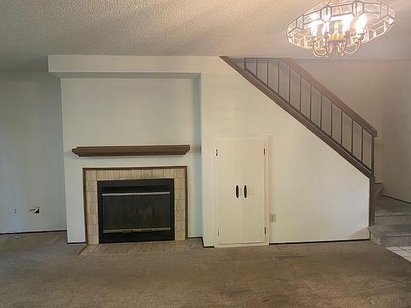 Fireplace & Stairs