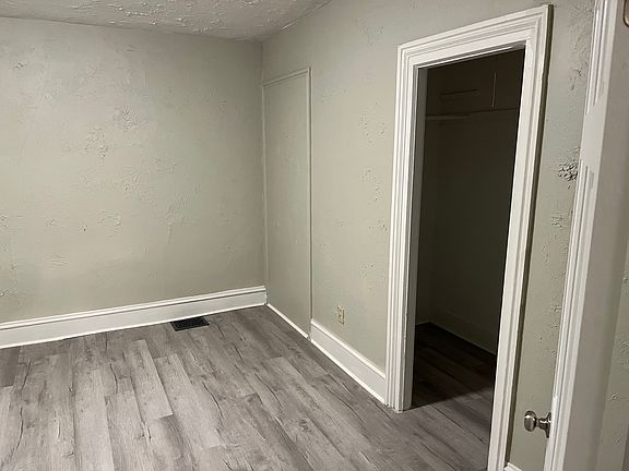 new floors, paint and finished closet