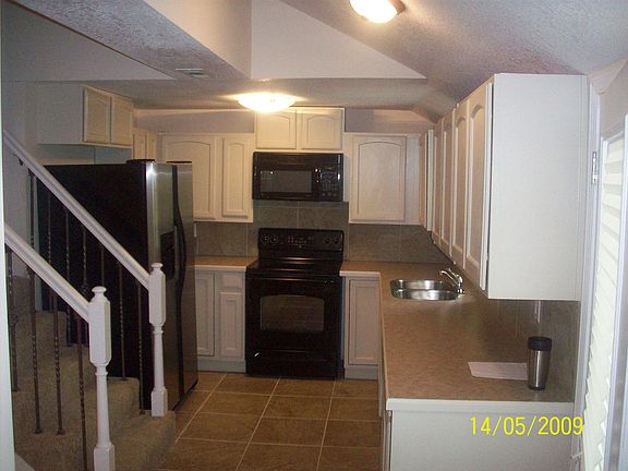 Stainless Refrigerator, glass top range ,Bosch interior stainless dishwasher
