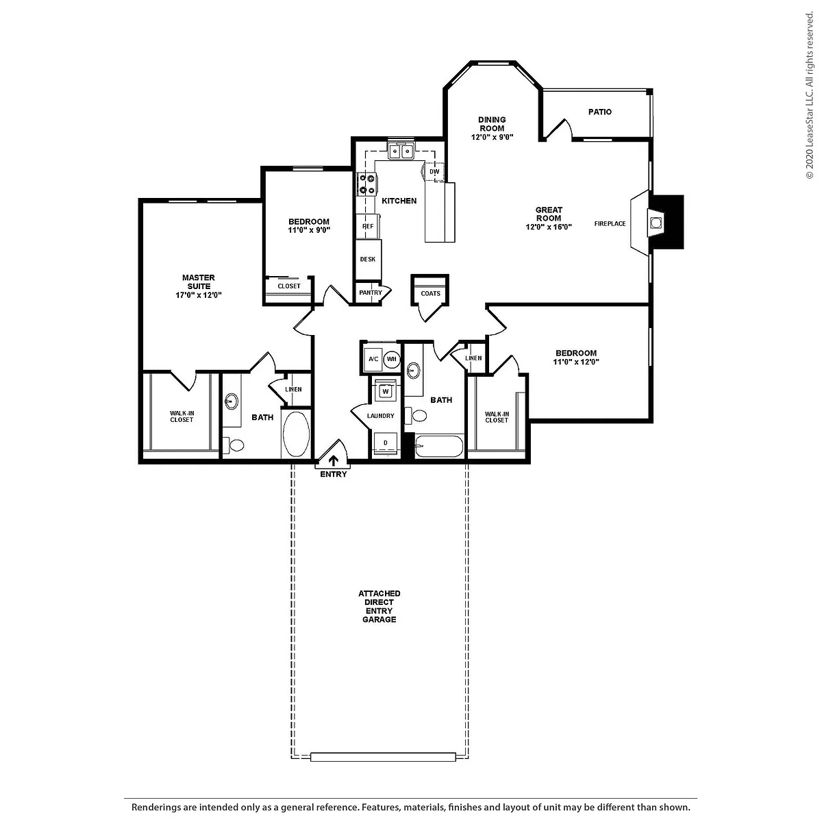 Floor plan The Hawthorne - Premium
