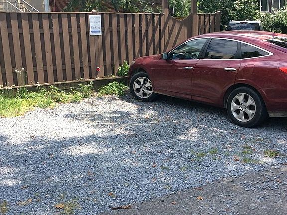 Off-street parking included.