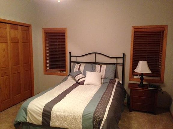 Guest Room with large closet