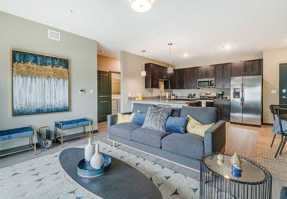 At WH Flats, live with a seamless flow between the kitchen, dining, and living areas, perfect for entertaining or relaxing at home.