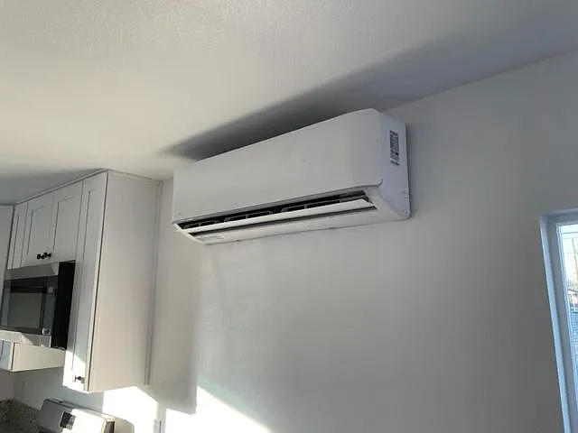 Mini split. One in each unit