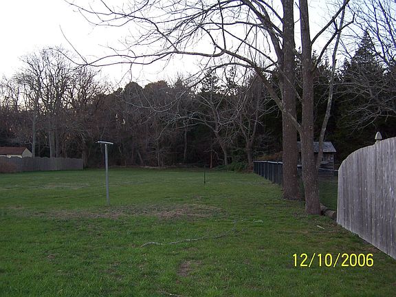 From back of house view to rear of property