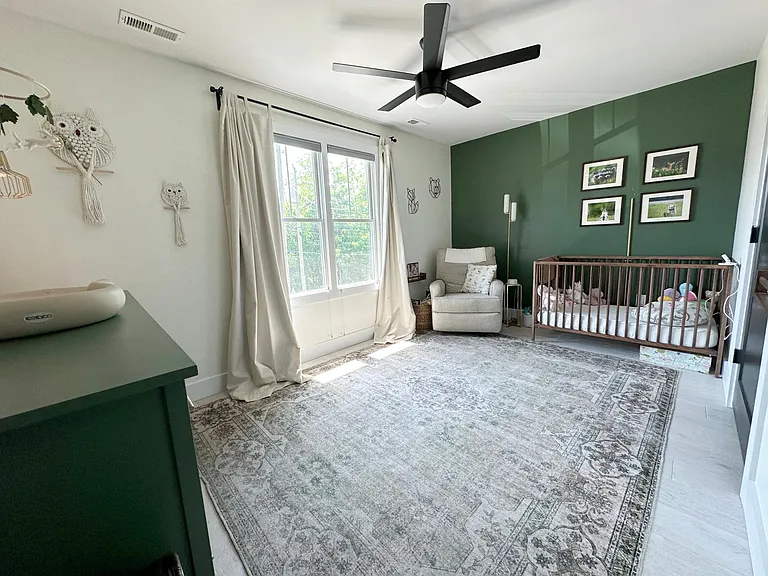 Bedroom 2 with large closet.