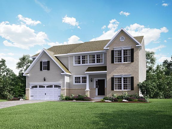 Elevation G Park Brick Front Scheme