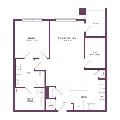 Floor plan A2