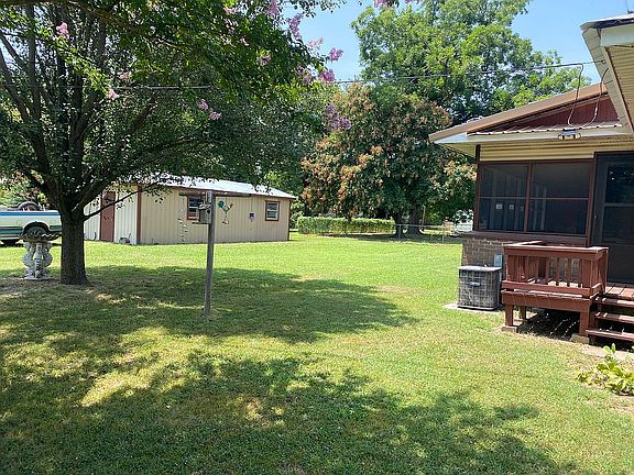 Big yard with storage shed!