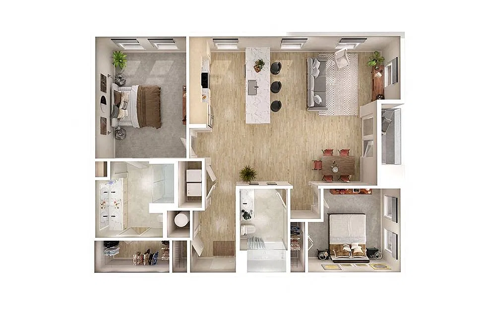 Floor plan B6