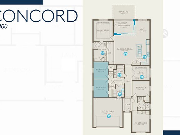 Concord 79400 Floorplan