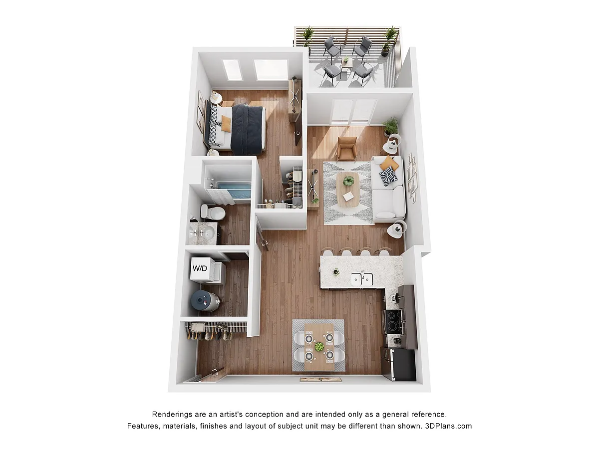 Floor plan Chouteau