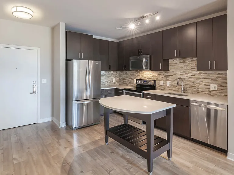 Kitchen with Stainless Steel Appliances