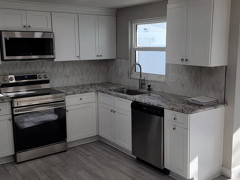 View of kitchen/dining area