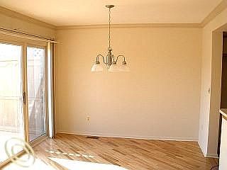Dining Room with access to deck
