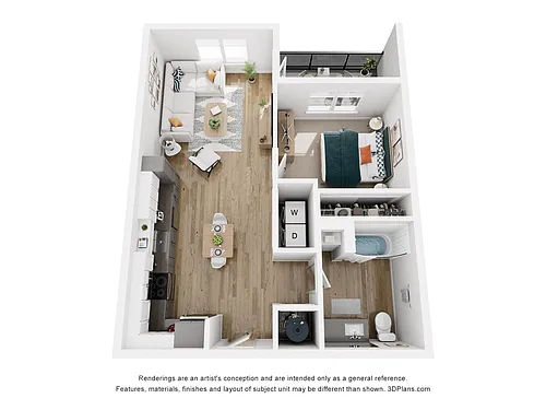 Floor plan Platform 1.1a