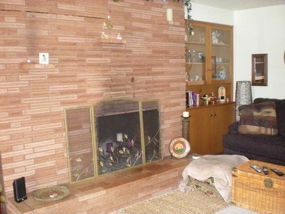 fireplace and built-ins