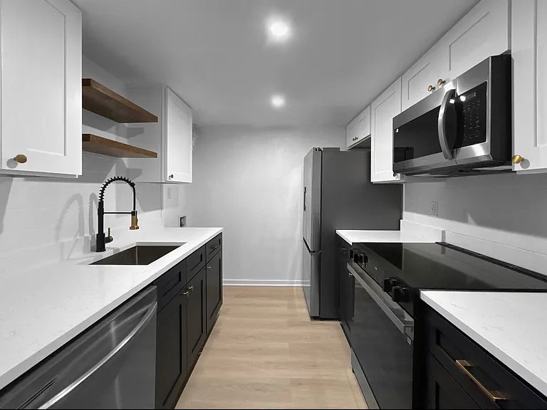 New appliance, stone countertop