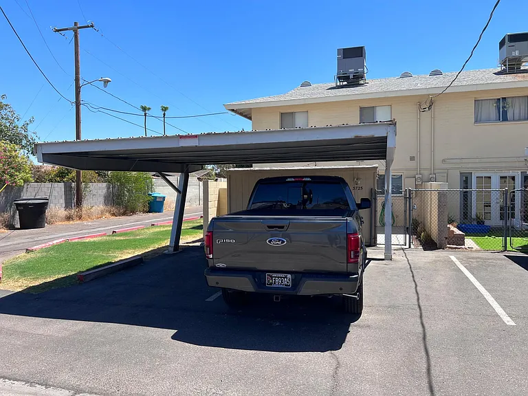 Covered parking