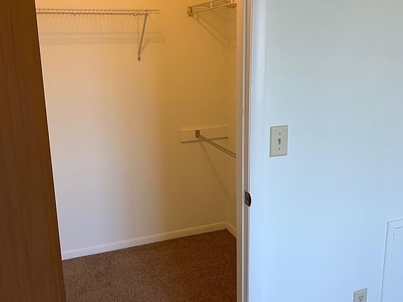 walk in closet in bedroom